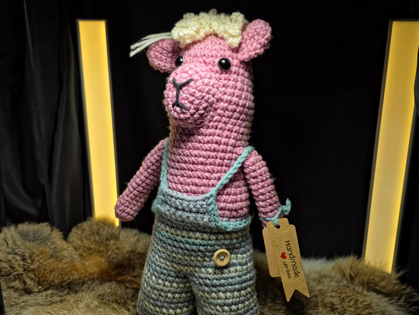 Handgemaakte amigurumi knuffel alpaca – duurzaam & uniek