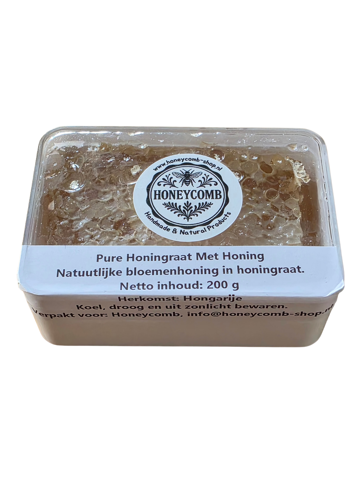 🍯 Honingraat met honing (200 Gram) – puur rechtstreeks uit de natuur