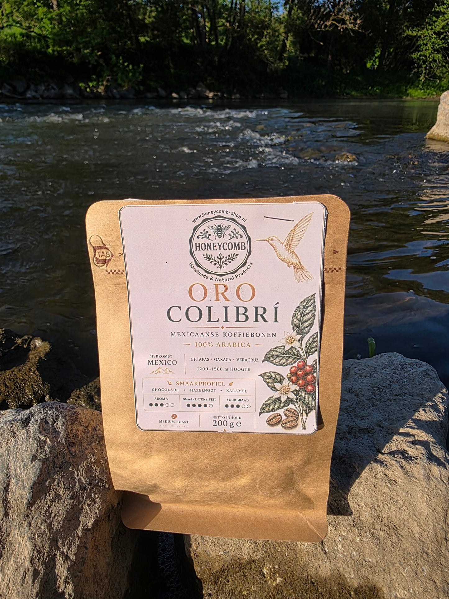 ☕ ORO Colibrí – Premium Arabica uit Mexico 200 Gram