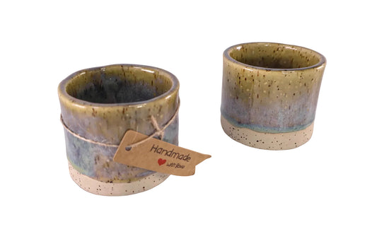 Handgemaakte keramische mokjes – Falk Pottery | Perfect voor thee & espresso