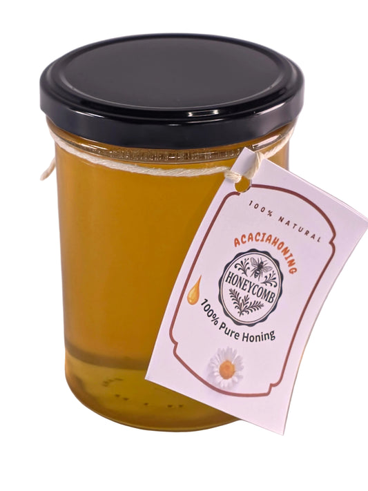 Acaciahoning 500 g – zachte en milde honing uit Polen | Honeycomb
